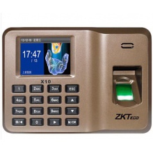 中控智慧（ZKTeco）X10 自助式 多彩彩屏考勤机