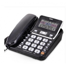 得力789电话机办公座机家用固定电话机时尚创意有线商务坐机座式
