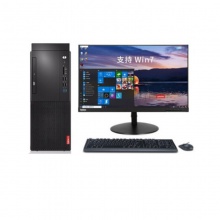 联想（Lenovo） 启天M428（M425升级款）九代商用办公台式电脑整机主机+21.5英寸商用显示器 标配：i5-9500 8G 1T 2G