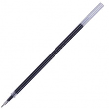 得力（deli）6901中性笔笔芯 水笔签字笔芯半针管替芯黑红蓝0.5mm碳素笔芯 单支装 黑色