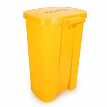 医疗废物垃圾桶 医用黄色垃圾桶 50L
