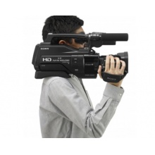 索尼（SONY）HXR-MC2500 专业肩扛婚庆 直播 团拜会 专业高清入门级摄像机式存储卡全高清摄录一体机