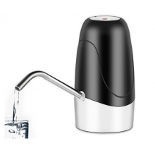 家用纯净水桶电动桶装水抽水器 自动压水器无线充电式饮水吸水机加水器 黑色K7上水器