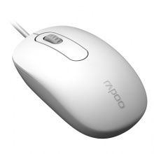 雷柏（Rapoo） N200 鼠标 有线鼠标 办公鼠标 对称鼠标 笔记本鼠标 电脑鼠标 台式机鼠标