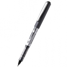 白雪(snowhite)品质直液式走珠笔子弹型0.5mm学生用中性签字笔黑水笔考试专用笔巨能写PVR-155黑色