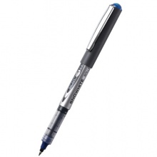白雪(snowhite)品质直液式走珠笔子弹型0.5mm学生用中性签字笔考试专用笔巨能写批发PVR-155蓝色
