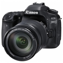 佳能（Canon）EOS 80D 单反相机 单反套机（EF-S 18-200mm f/3.5-5.6 IS 单反镜头）