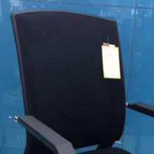 铜牛 2102 家用电脑弓形椅 职员椅 黑色 52*52*49cm（计价单位：把