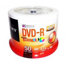 索尼 DVD-R 刻录盘 4.7GB (50片/盒)