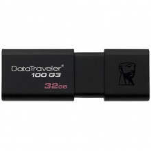 金士顿（Kingston）DT 100G3 32GB USB3.0 U盘 黑色