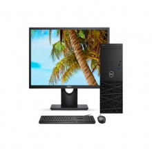 Dell成铭3980cpu i5-9500内存8G硬盘128+1T集成显卡显示器21.5