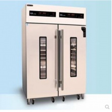美厨商用消毒柜GBR-8智能光波热风循环双门推车式高温餐具消毒柜
