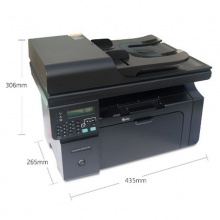 惠普（HP）LaserJet Pro M1219nf 多功能激光一体机 （打印 复印 扫描 传真） 【有线网络 四合一款】M1219nf
