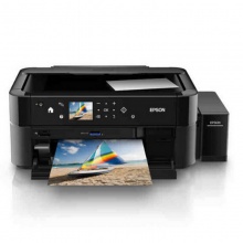 爱普生（EPSON） L850 墨仓式彩色喷墨6色照片多功能打印机一体机连供 L850打印复印扫描