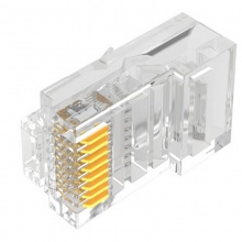 山泽(SAMZHE)超五类水晶头 超5类RJ45网络水晶头 8P8C电脑网线接头 Cat5e水晶头 100个WL-5100