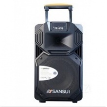 山水SS7-15音箱 含底部支架/两个无线话筒