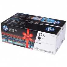 惠普（HP）LaserJet Q2612AF双包硒鼓 12A套装(适用HP 1010 1012 1015 1020 plus 3050 1018 M1005 M1319f)