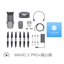 DJI 大疆“御” Mavic 2 专业版+DJI Care 随心换  4K高清 无人机航拍器 哈苏相机