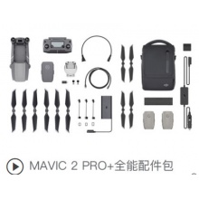 DJI 大疆“御” Mavic 2 专业版+全能配件包  4K高清 无人机航拍器 哈苏相机