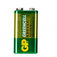 超霸 GP1604G-S1 9V碳性电池 适用于：麦克风,电子仪表等产品 (10粒/盒)