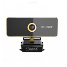 蓝色妖姬（BLUELOVER） 1080P电脑摄像头高清台式机笔记本USB视频会议直播带麦克风 蓝色妖姬HD-70P 1080P黑色