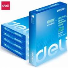 得力（deli）莱茵河70gA3复印纸500张/包