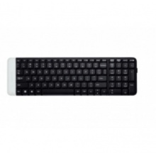 无线键盘 罗技（Logitech） K230 无线键盘 笔记本电脑键盘迷你紧凑超薄静音键盘 黑色