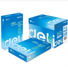 得力莱茵河A4打印纸复印纸 70G 500张/包 10包/箱