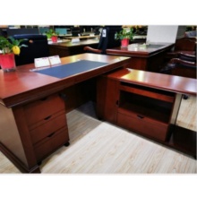办公桌套件（办公桌+侧台+底柜+椅子）