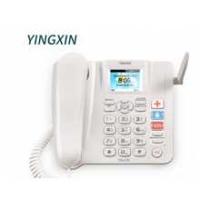 盈信（YINGXIN）10型4G全网通 TD-LTE无线固话插卡座机 固定插卡电话机 手机SIM卡移动联通电信版白