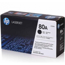 惠普(HP) CF280A 黑色硒鼓 80A （适用于：HP LaserJetPro 400 M401、400 M425 MFP系列）