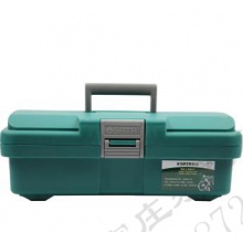 世达（SATA）95161 增强加厚型塑料工具箱整理箱车载储物收纳维修工具盒15英寸