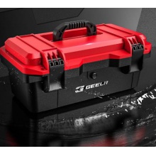 捷立（GeeLii）工具箱 家用工具收纳箱 多功能车载维修收纳工具盒加厚型16英寸 55001