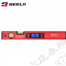 捷立（GeeLii）数显水平尺 高精度测量仪 铝合金强磁数显角度尺验房工具45cm 55158