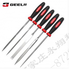 捷立（GeeLii）金刚锉刀组合 钢搓圆锉扁锉半圆锉方形锉三角锉刀金属木工打磨工具 5件套 76010