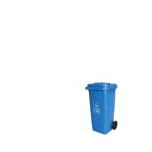 100L室内室外挂车分类垃圾桶干湿垃圾分类 绿色厨余垃圾 红色有害垃圾 蓝色可回收 灰色黑色其他垃圾可LOGO定制540*485*792型号DH-100G1挂车