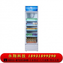 星星（XINGX） 316升 立式玻璃门冷柜 饮料陈列柜 商用冷藏冰箱（银灰色） LSC-316C