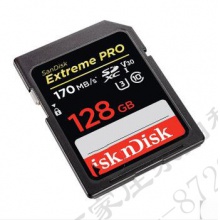闪迪128G SD存储卡 相机内存卡