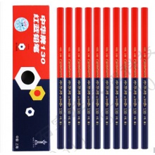 中华 130红蓝 粗六角红蓝铅笔