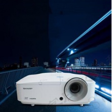 SHARP 夏普投影仪 XG-H55XA 高清办公商务投影机 4200流明 白色 官方标配