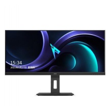 AOC显示器 34英寸全高清家用设计办公电脑显示屏123%sRGB色域 21:9带鱼屏 电脑显示器 Q34P2C