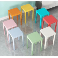 塑料椅子可叠放靠背小凳子家用餐厅餐桌简约现代北欧轻奢网红餐椅