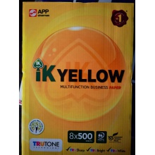 黄色II复印纸A4 IK yellow  复印纸 8包装